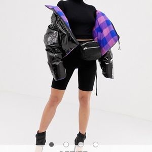 ASOS collusion biker shorts size 4 petite